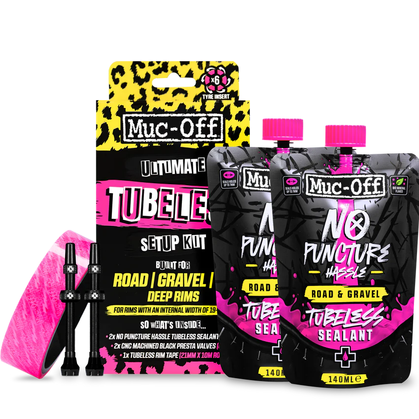 Muc-Off Ultimate Tubeless Setup Kit Road/Gravel/CX Deep Rims