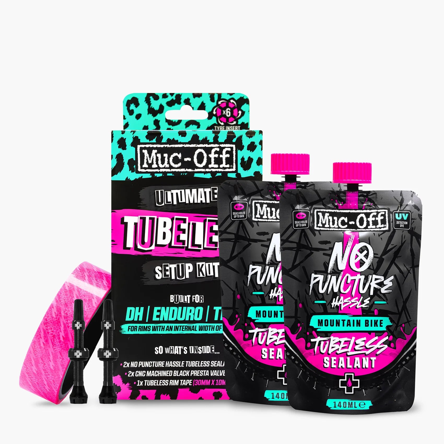 Muc-Off Ultimate Tubeless Setup Kit DH/Enduro Wide